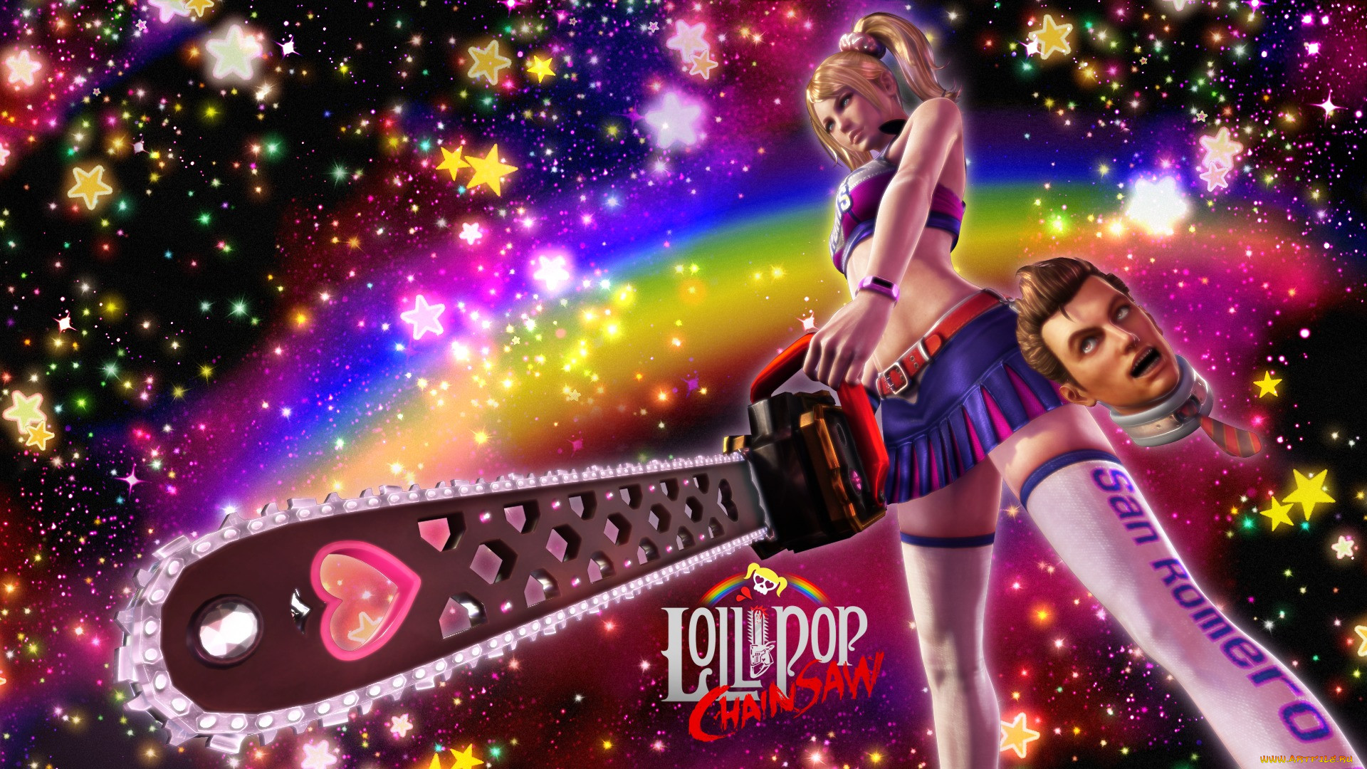  , lollipop chainsaw, , , chainsaw, lollipop